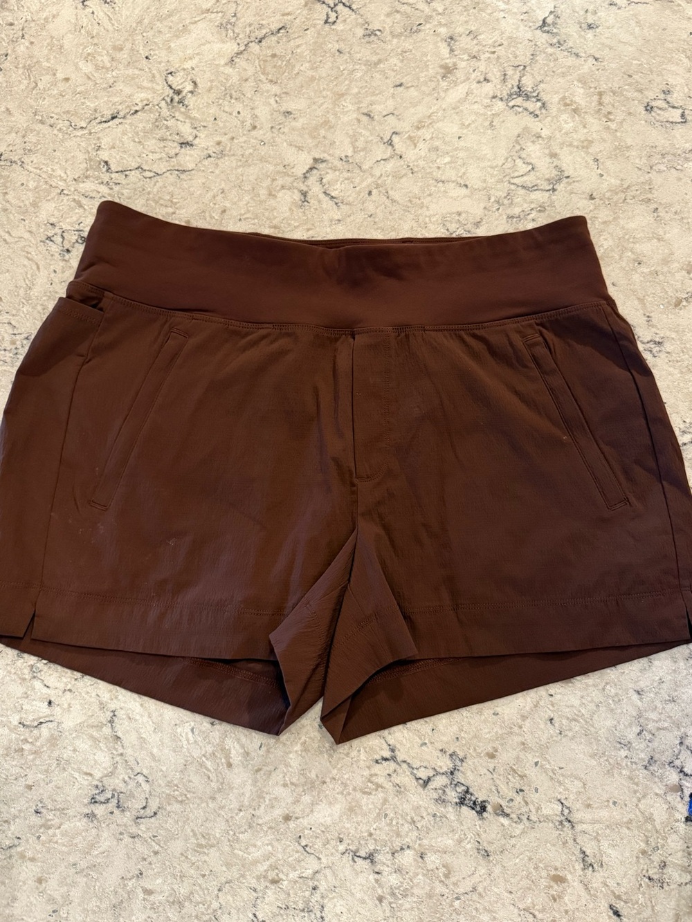 Athleta Women's Chocolate Brown Trekkie North Athletic Shorts